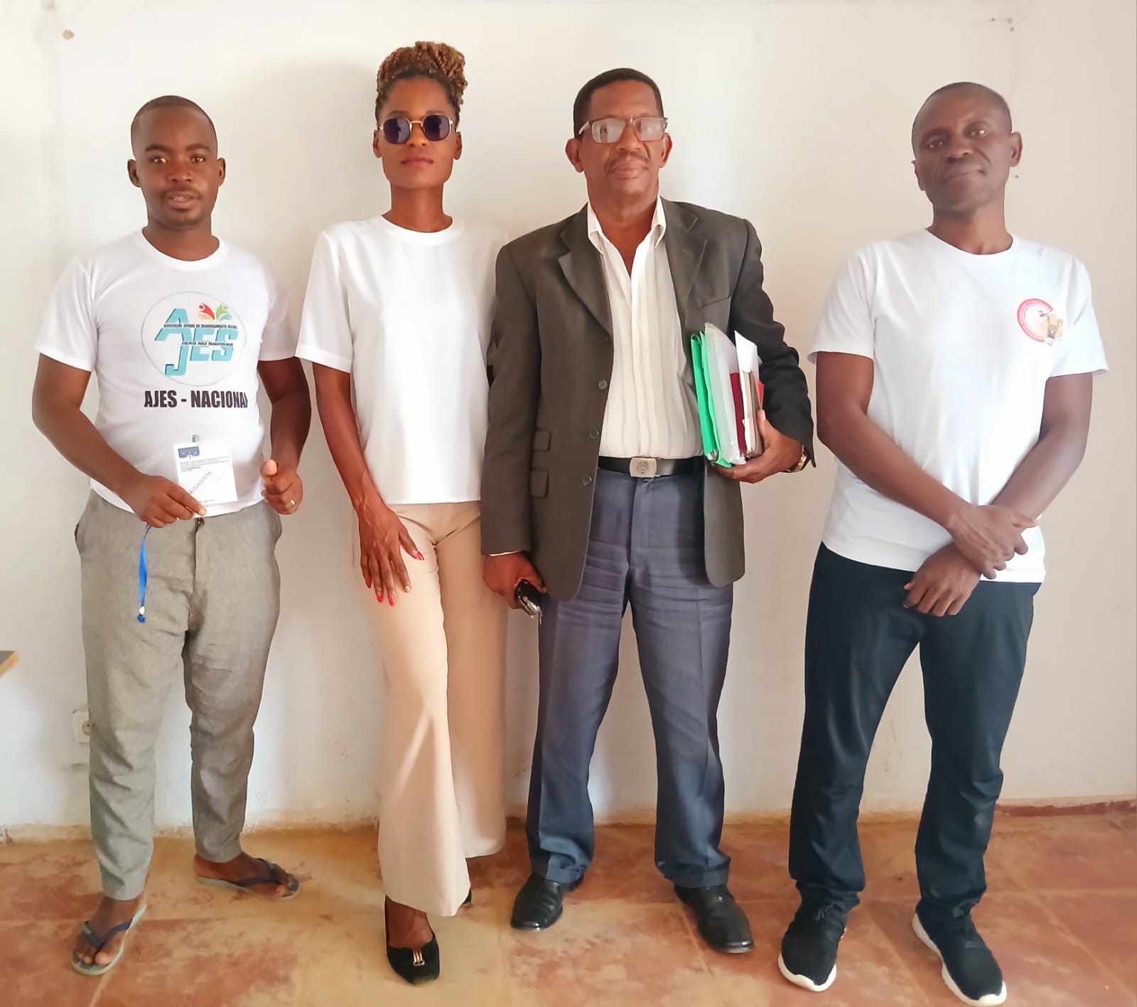 Membros das associações localizadas na província do Icolo e Bengo.
