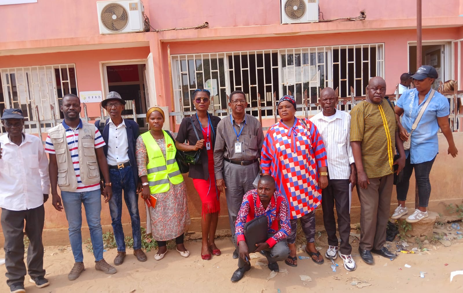 Reunião com os representantes das comissões de moradores no KM44, Icolo e Bengo.